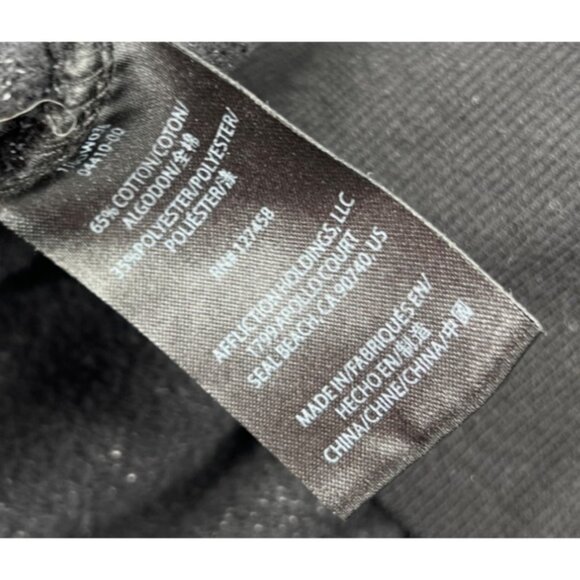 Affliction Black Premium Mens Zip-Up Jacket Size M - Picture 8 of 8